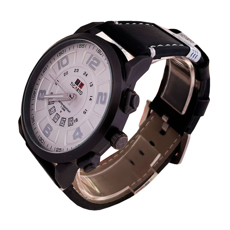 ساعت مچی مردانه بند چرمی