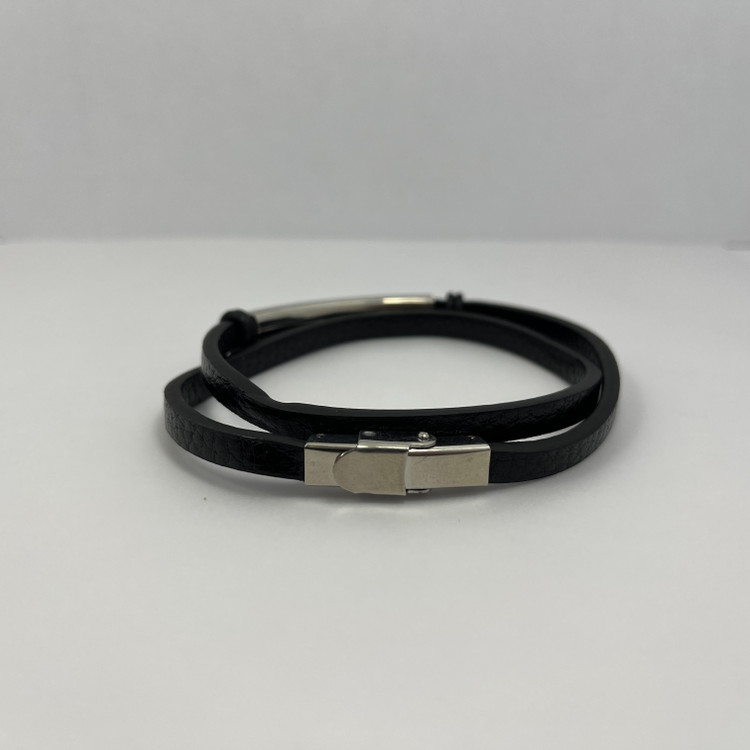دستبند مردانه چرم