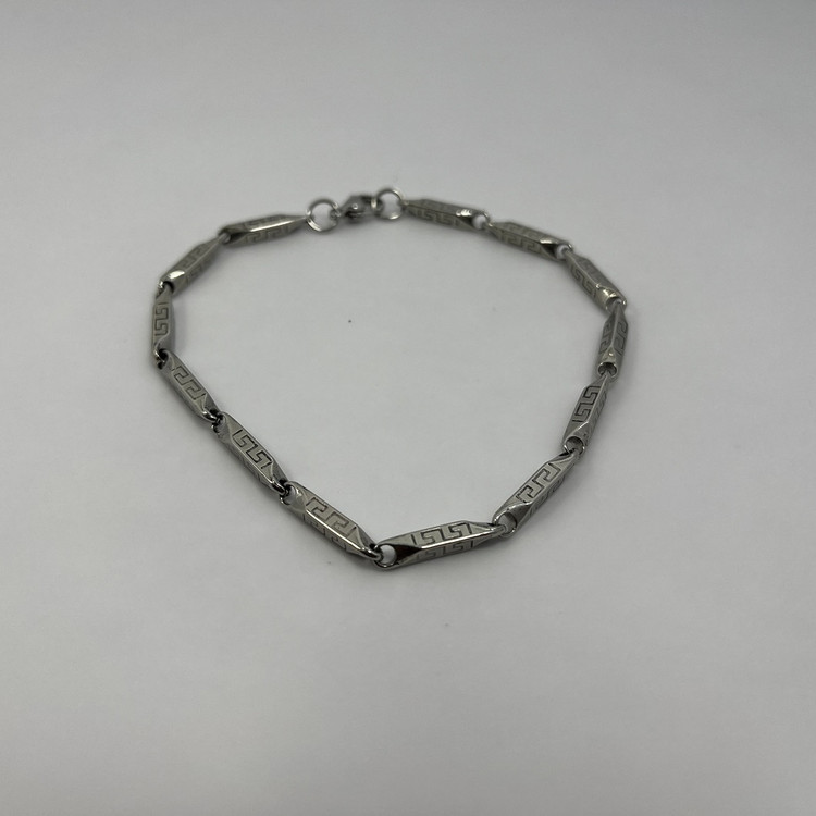 دستبند مردانه استیل